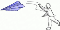 paper airplane