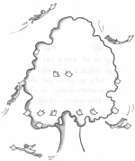 tree with lots of links on it